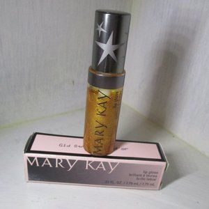 Gold Sequins Sparkle Lip Gloss